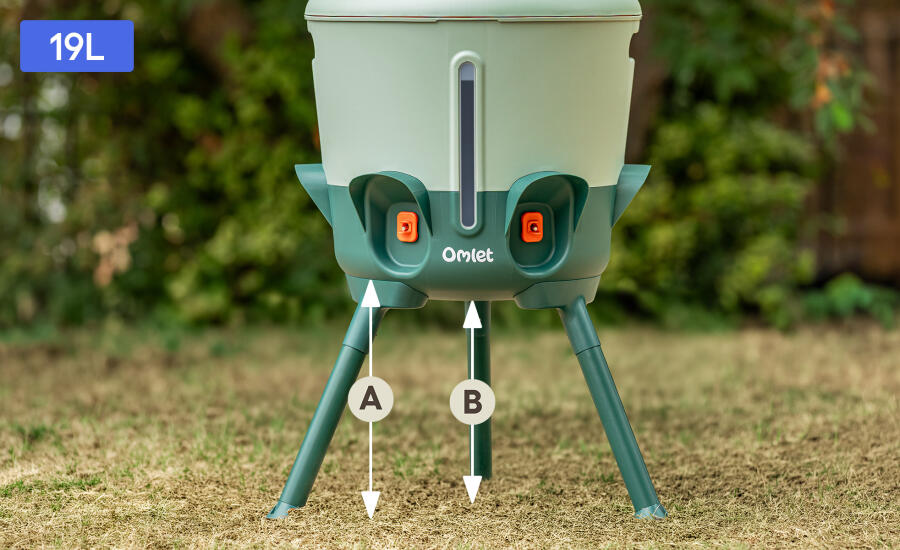omlet insulated chicken waterer dimensions