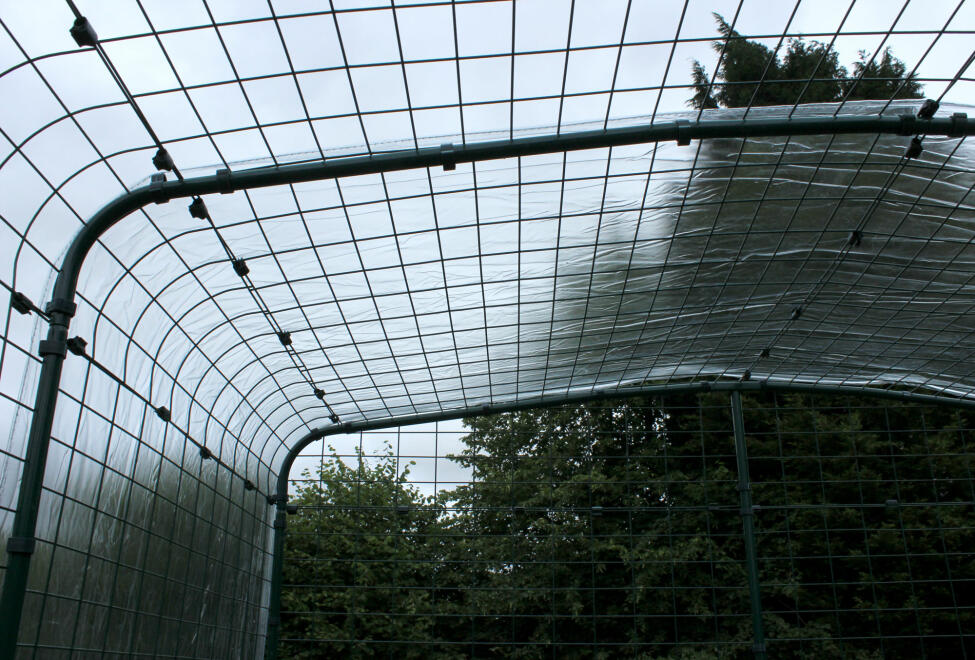 De doorzichtige hoes biedt bescherming tegen het weer met een Good uitzicht!