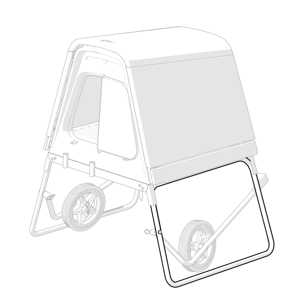 Eglu Go UP Chicken Coop Frame and Ladder
