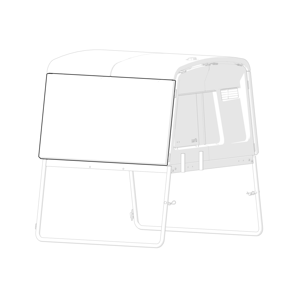 Side Panel right - Green