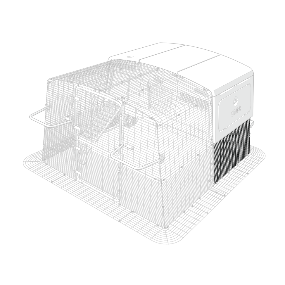 Référence sku30622 : panneau latéral « mk2 run » pour « Cube », 14 mm, déjà installé