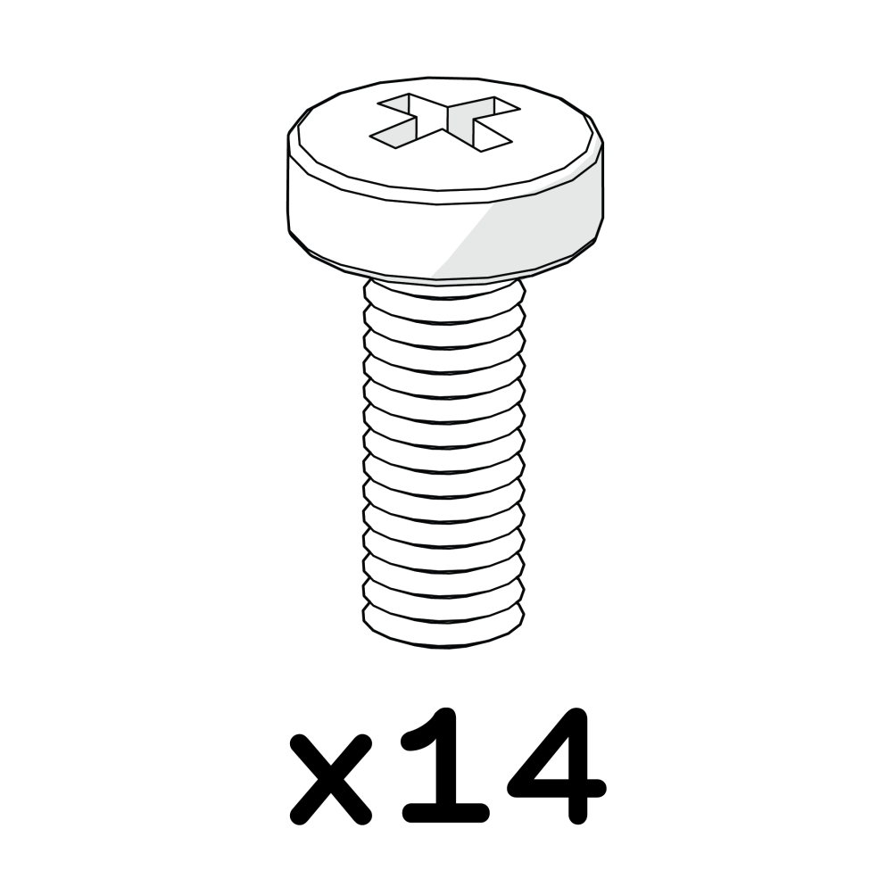 Machine screw m6 x 1.0 x 16 pozi pan zinc (e800.0037)