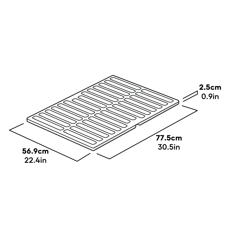 Afmetingen Cube mk2 roosterrek