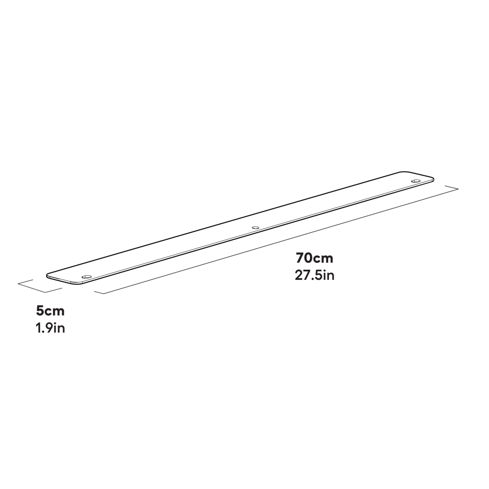 Cube mk2 droppings tray runner plate dimensions