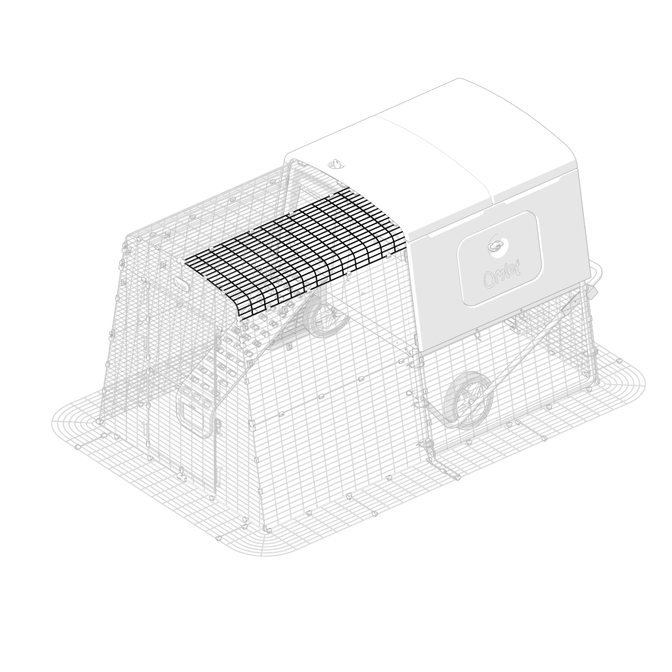 Cube Mk2 Run Panel Roof in place