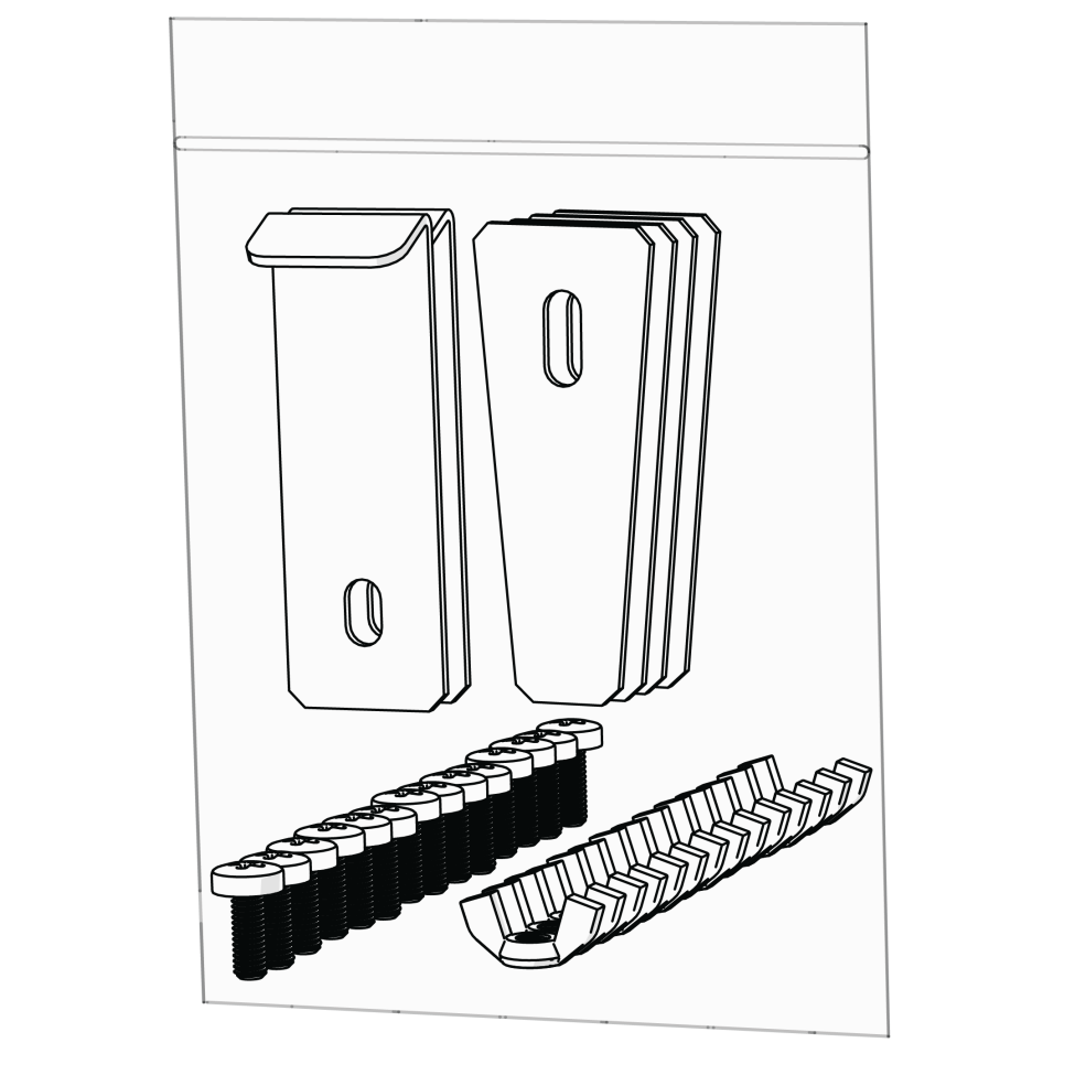 Eglu Go up frame fixings pack (017.0060)