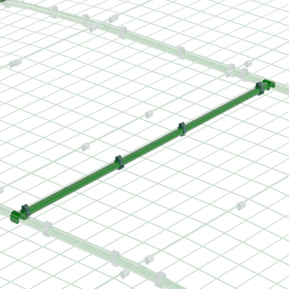 Løbestøttepæl med net