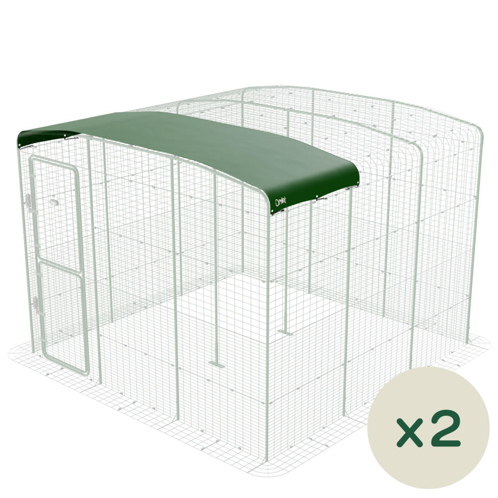 Walk in Run 2x Heavy Duty Covers 9ft