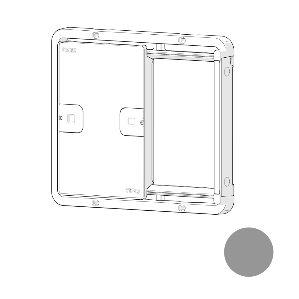Autodoor Assembly - Grey