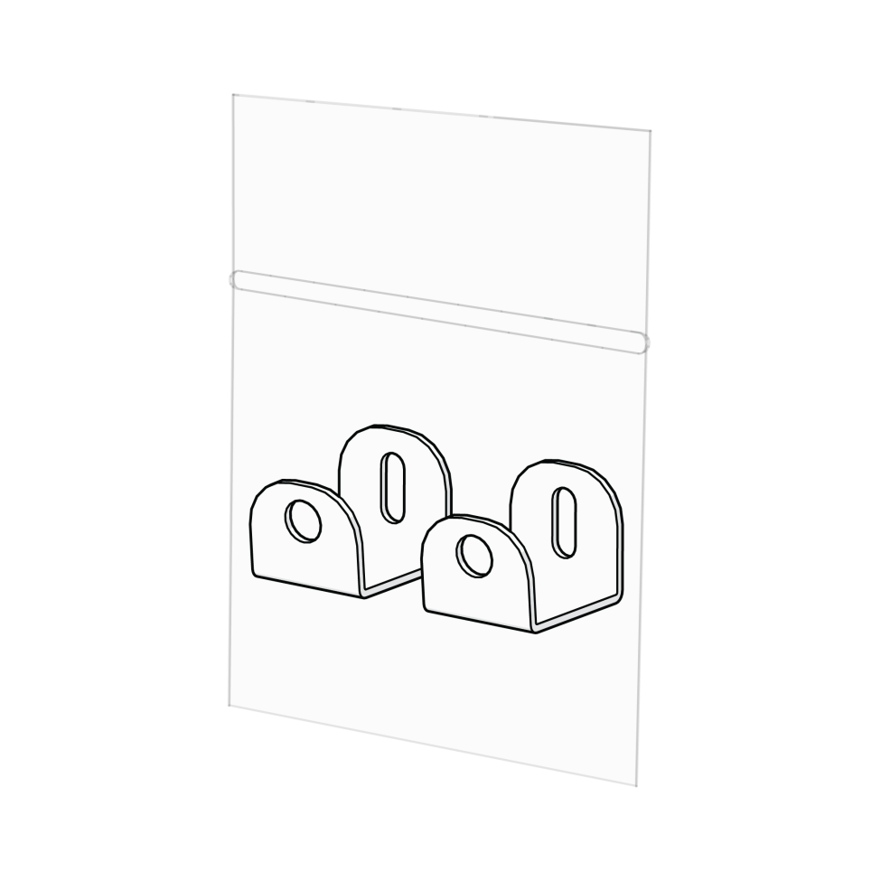 Autodoor Mounting Bracket - Pack Of 2