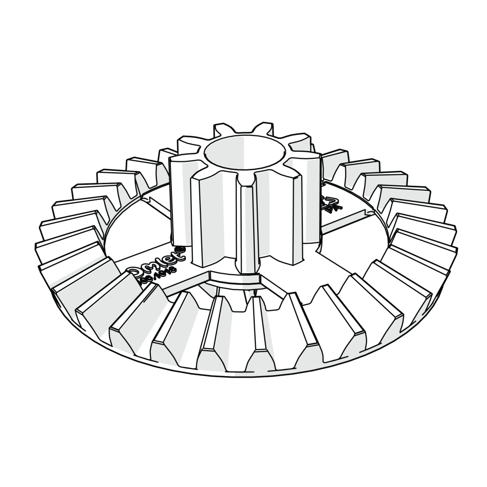 Konisk kugghjul (106.1013)