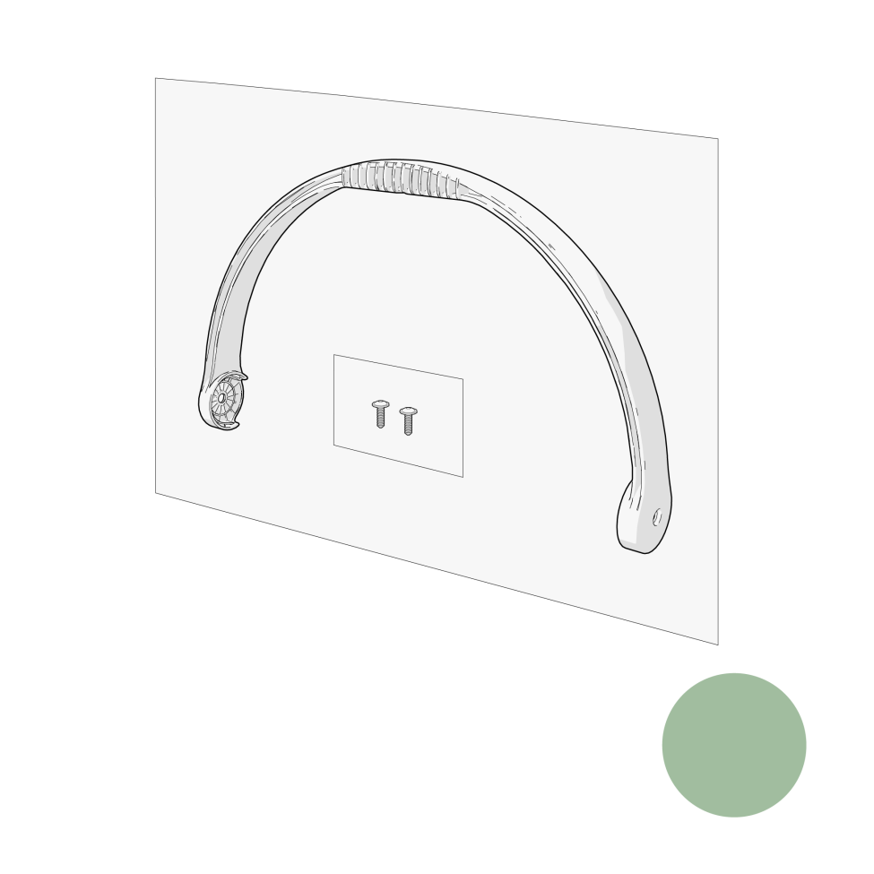 Chicken Drinker 11 Litres Handle - Sage Green