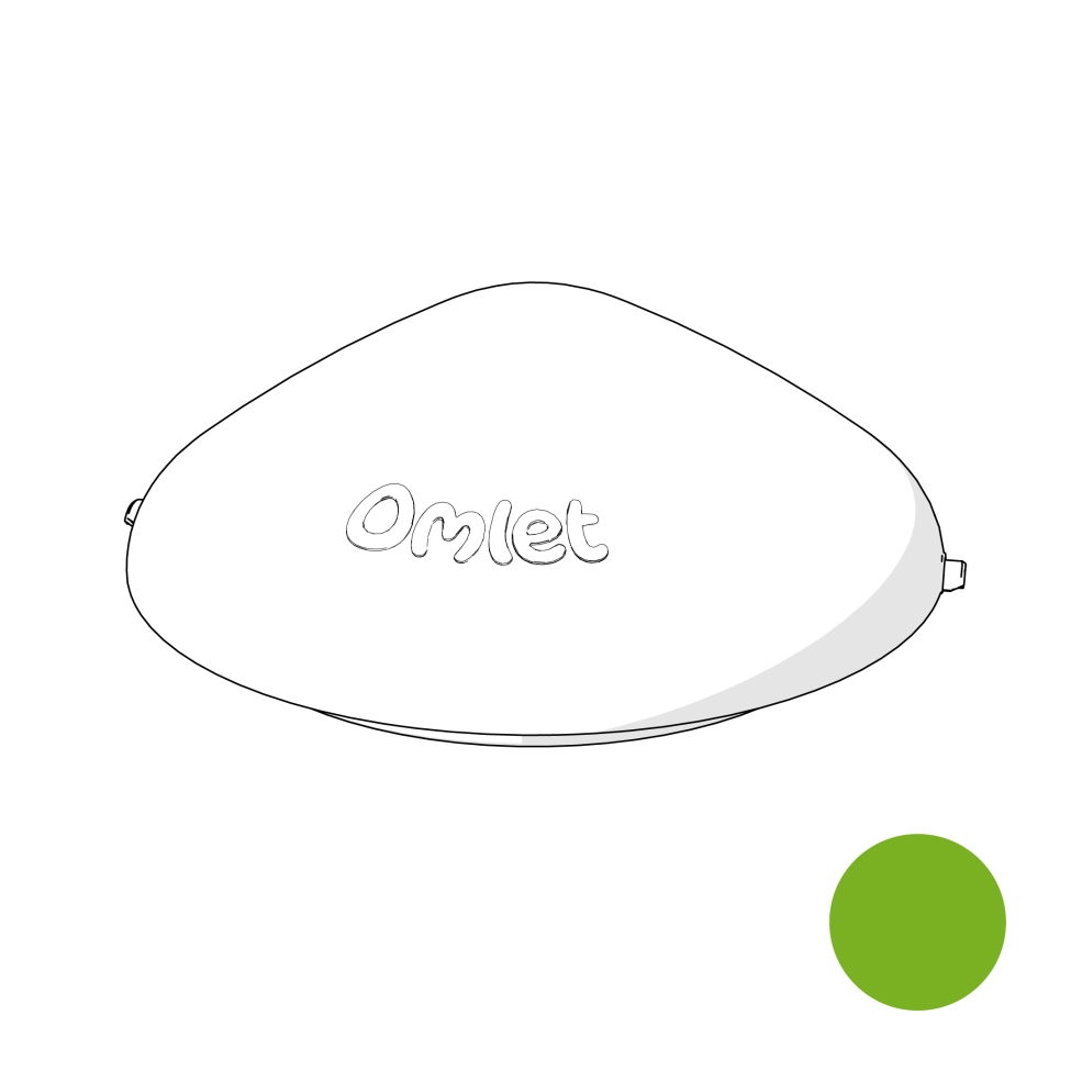 Chicken Drinker 11 Litres Lid - Eglu Green