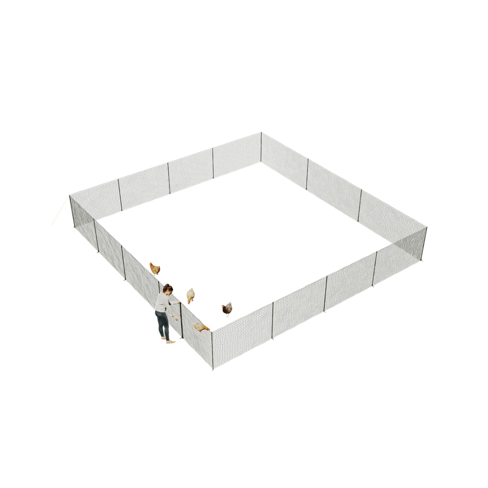 Clôture pour poules par Omlet