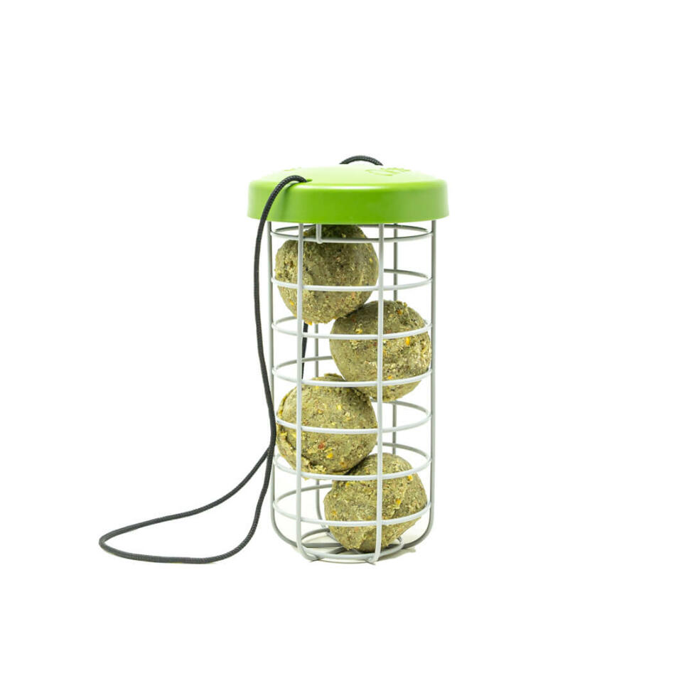 Omlet Caddi Chicken Treat Holder with Chicken Pecker Seaweed Treat Balls