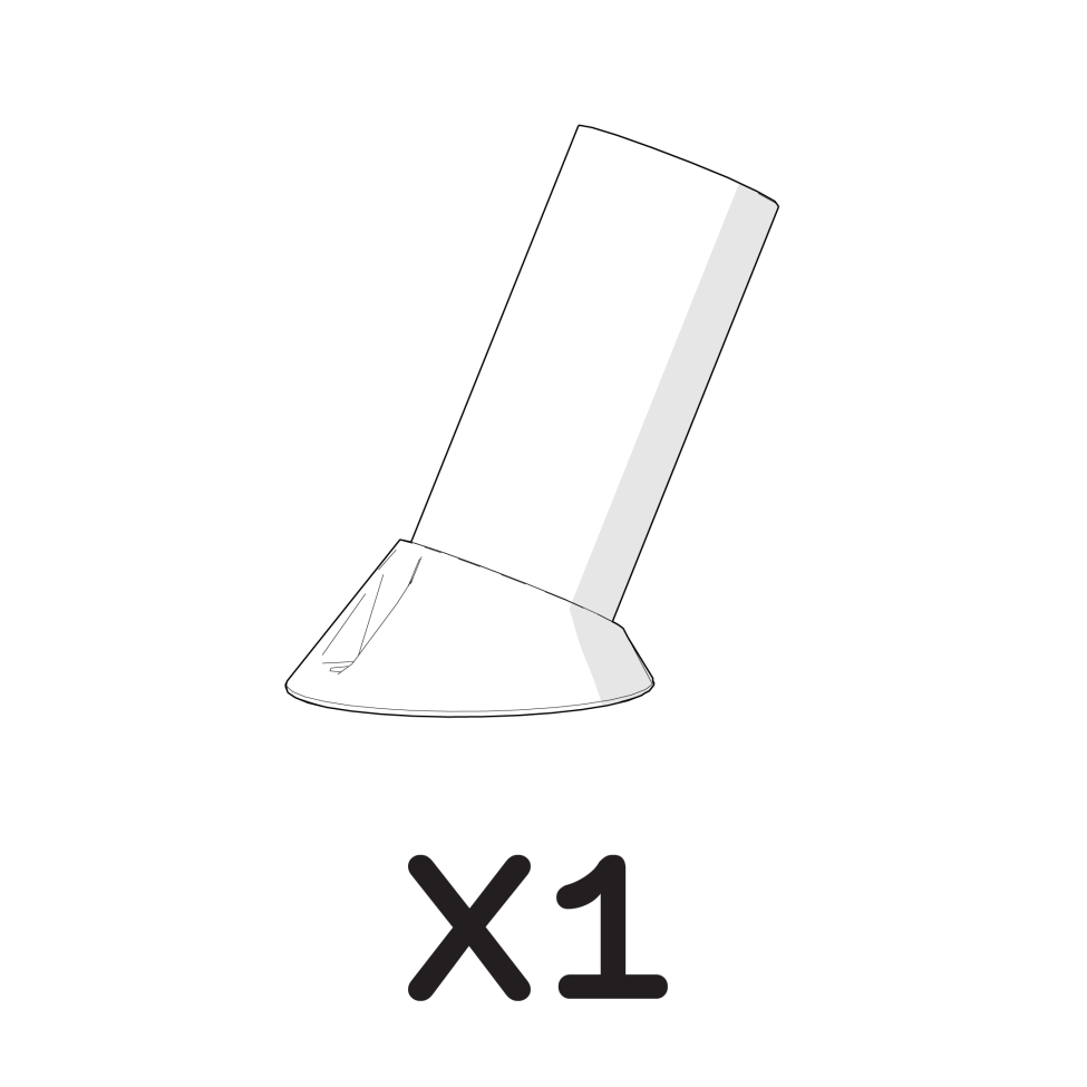 Chicken Waterer 5 Gallon Extension Leg Pack - Foot