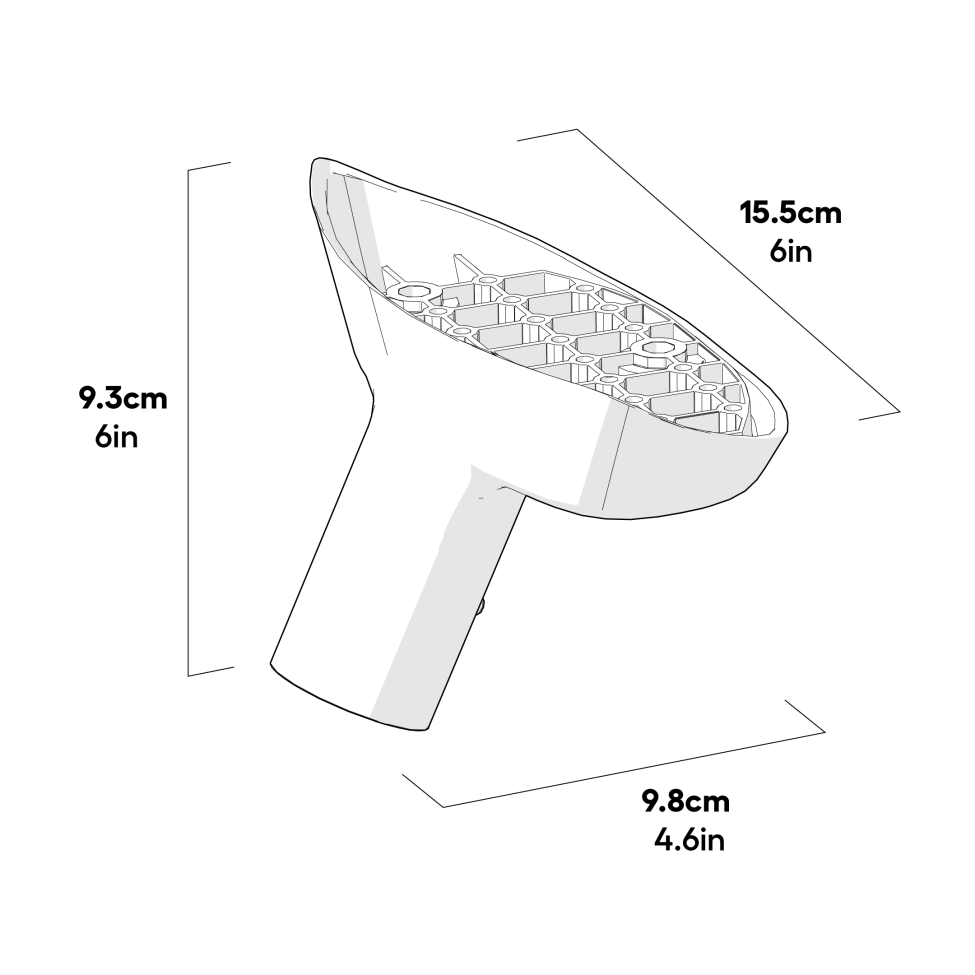 Chicken Waterer 5 Gallon Extension Leg Pack - Leg Mount dimensions