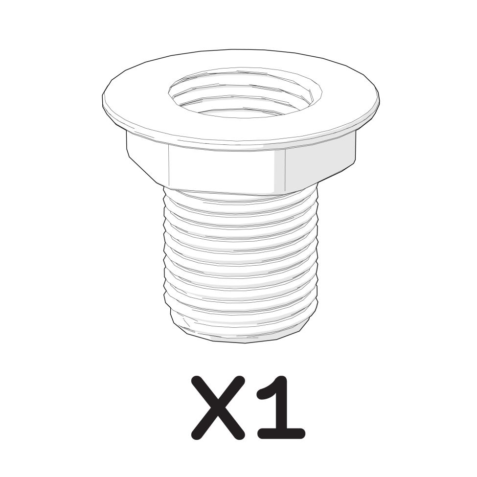 Chicken Waterer 5 Gallon Master Drain