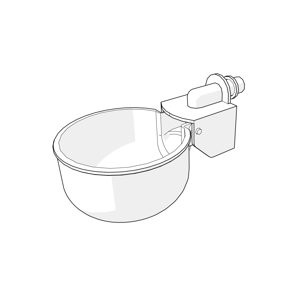 Chicken Waterer Autofill Cups