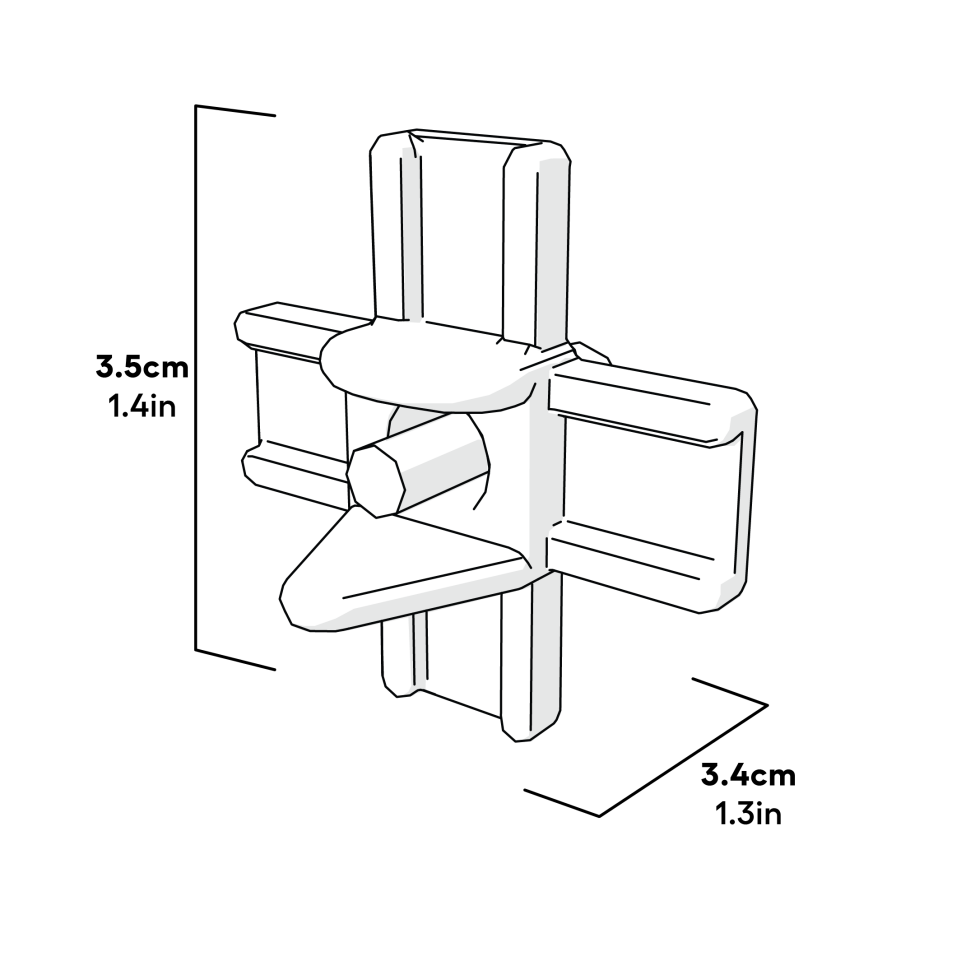 Chicken waterer nipples dimensions