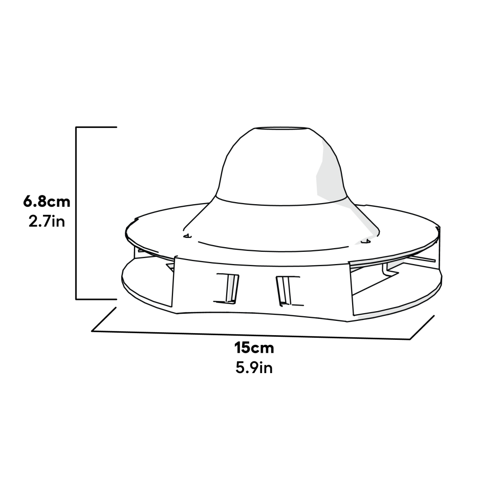 Chicken Waterer Stand Center Dimensions