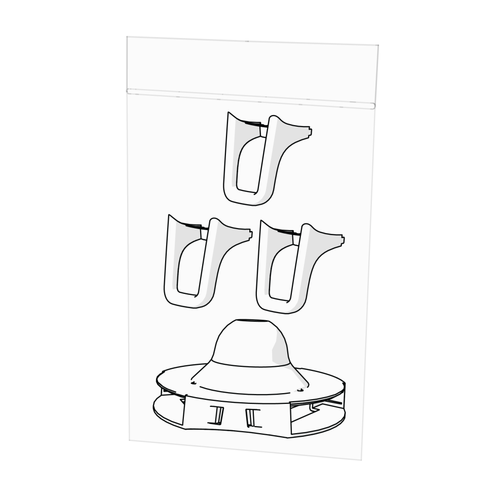 Chicken Waterer Stand Leg and Stand Center Pack