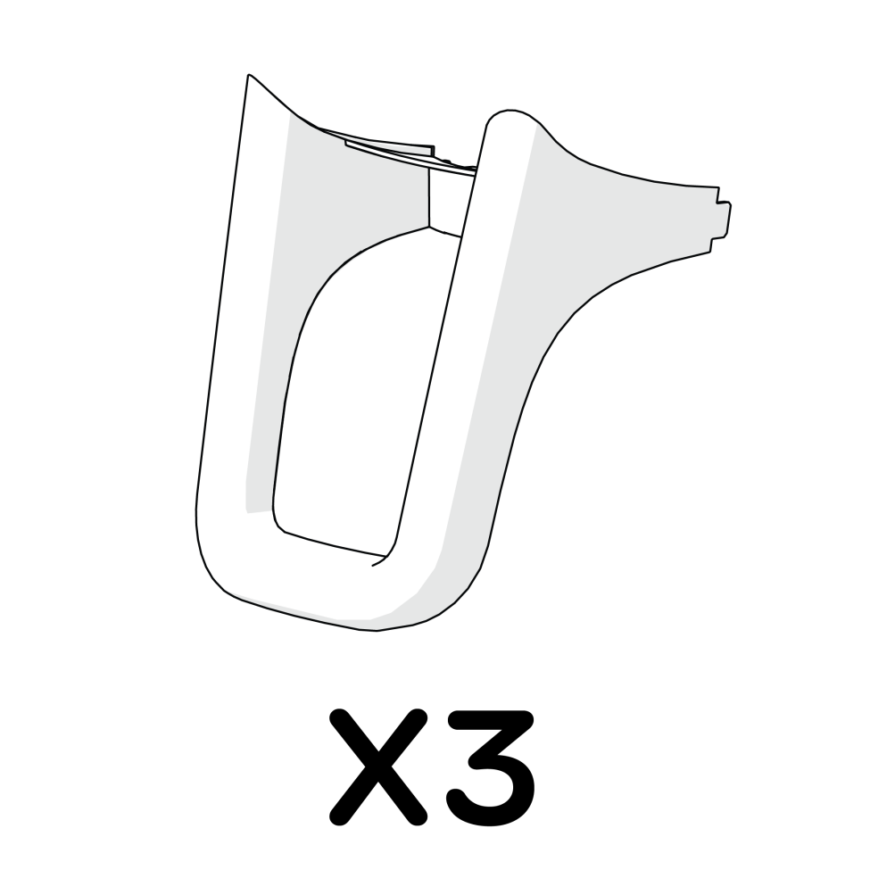 Chicken Waterer Stand Legs Pack of 3