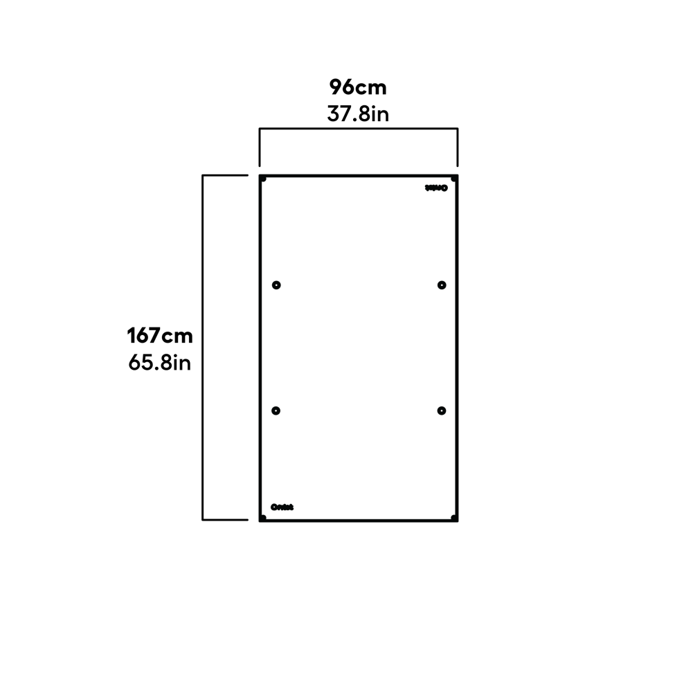 Klare laufabdeckung für Eglu Go up - 2/3 laufabmessungen (810.0398)