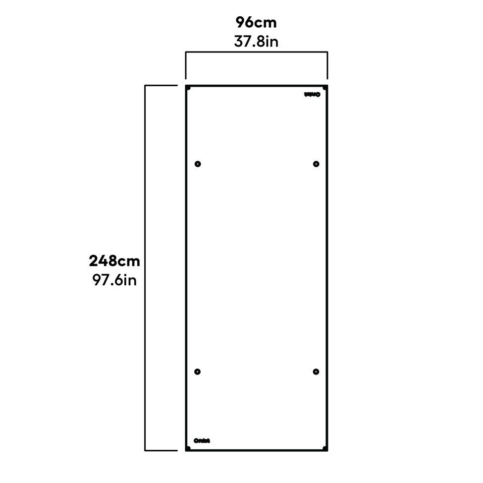 Clear run cover voor Eglu Go up - full run afmetingen (810.0396)