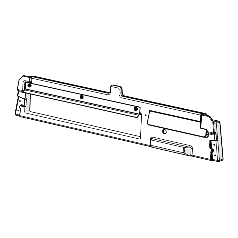 Cube mk2 back bar assembly (064.0007)