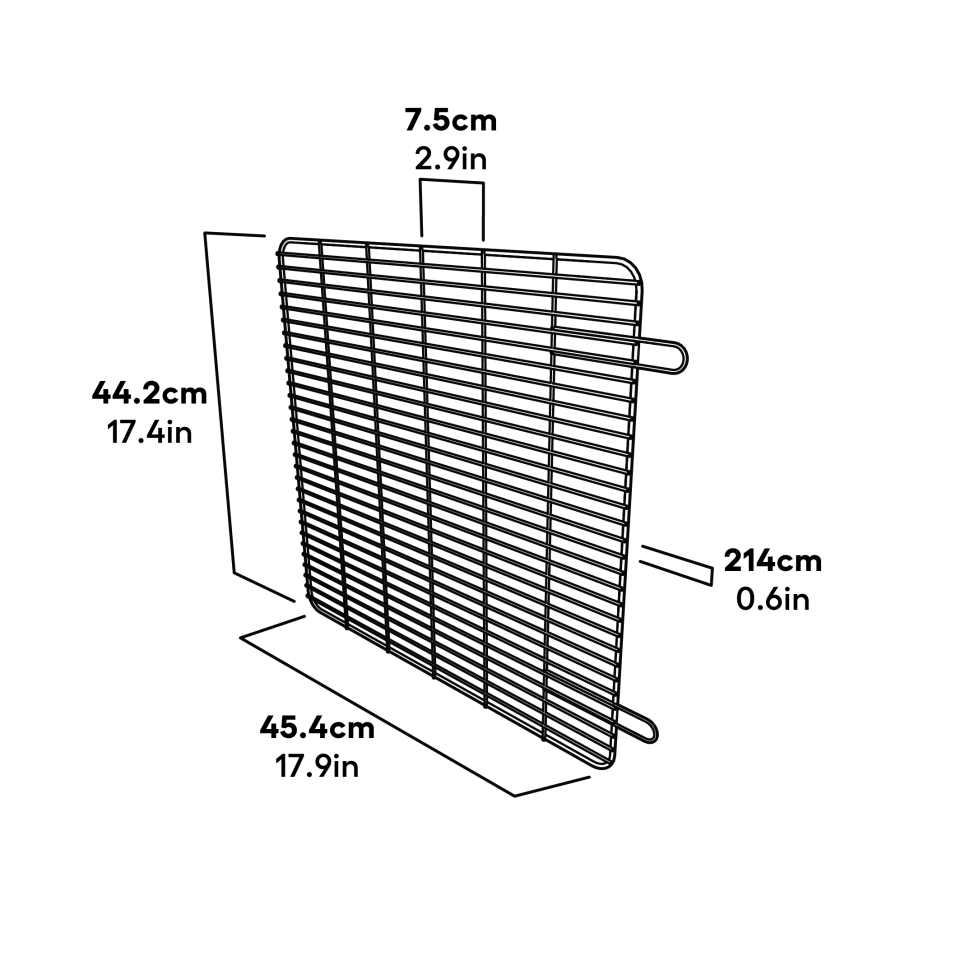 Cube mk2 run panel door 14mm dimensions (064.1272)