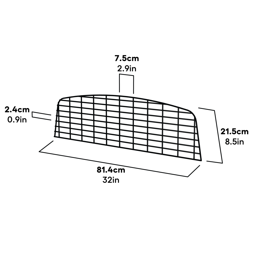 Cube mk2 run panel front infil afmetingen (064.1069)