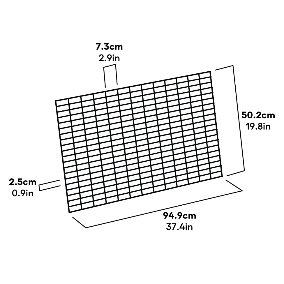 Cube mk2 run panel side dimensions (064.1067)