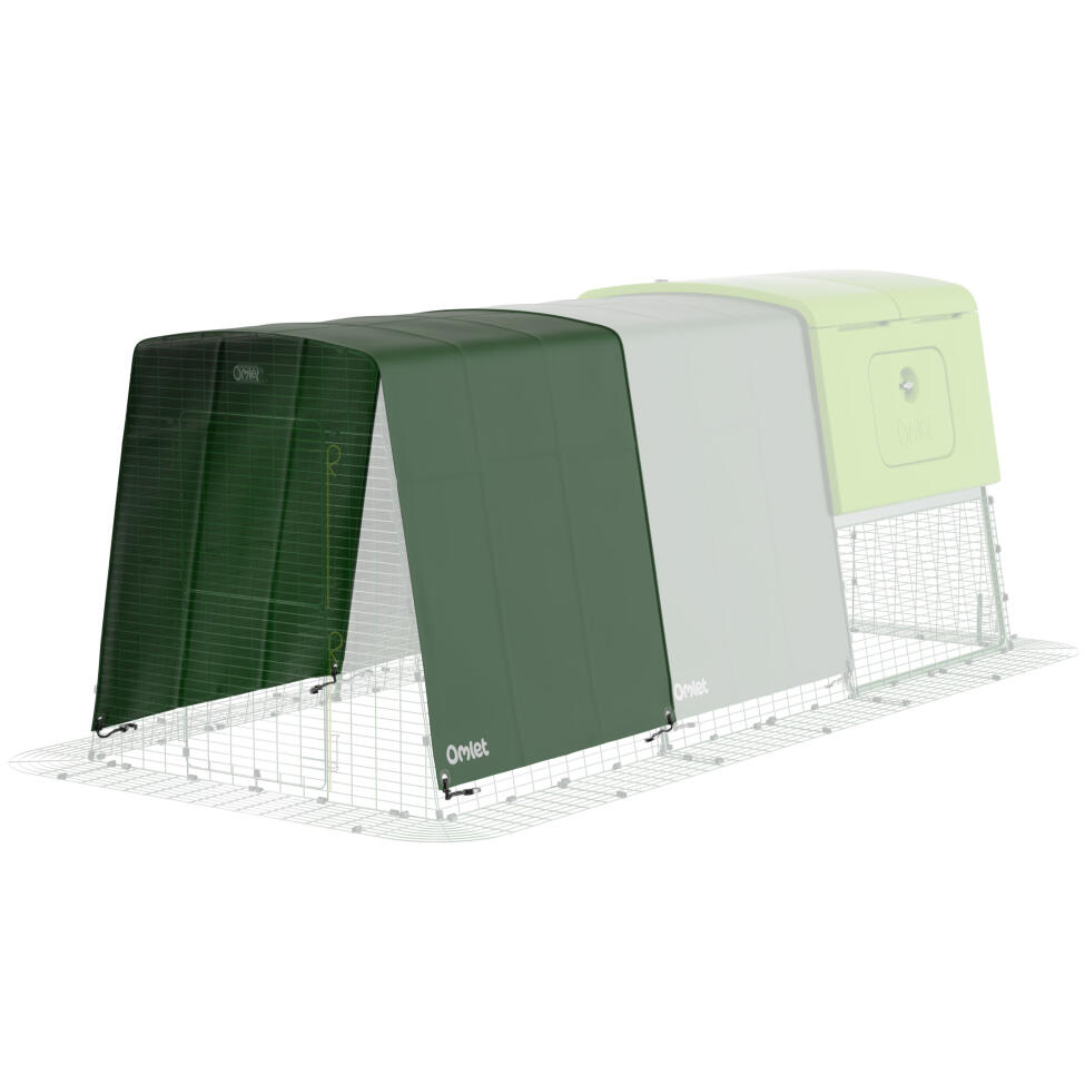 Eglu Cube large chicken coop run extension heavy duty cover