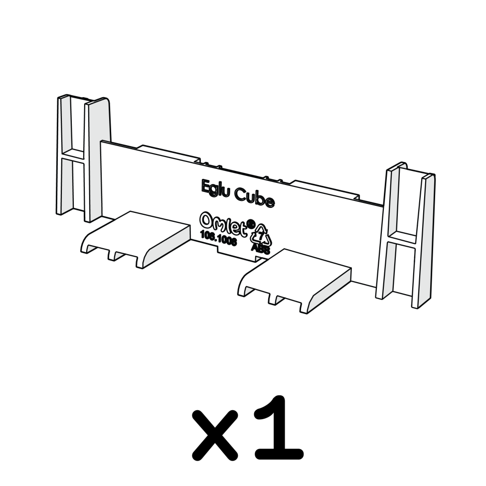 Cube främre klämma 106.1032