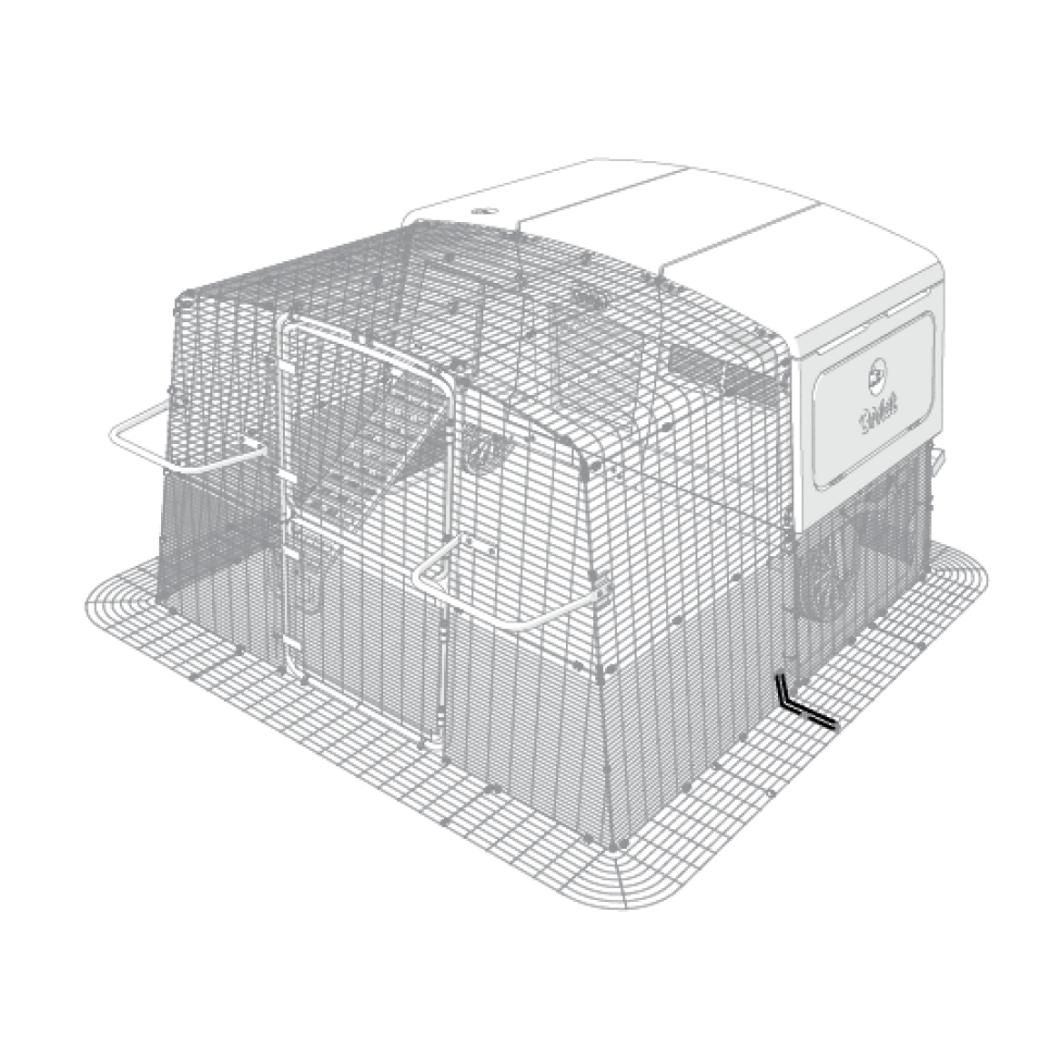 Eglu Cube mk2 & pro extension skirt support (064.1078) Eglu 