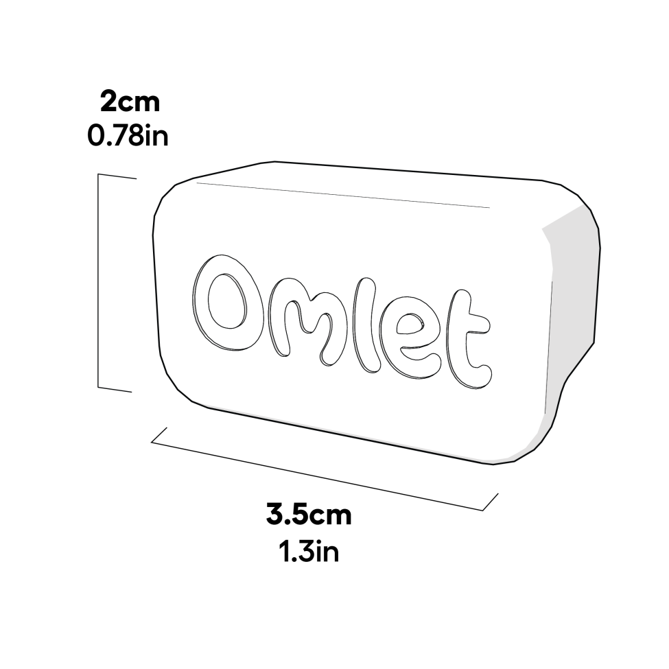 Eglu Cube Mk2 & Eglu Pro Frame Alignment Plug dimensions