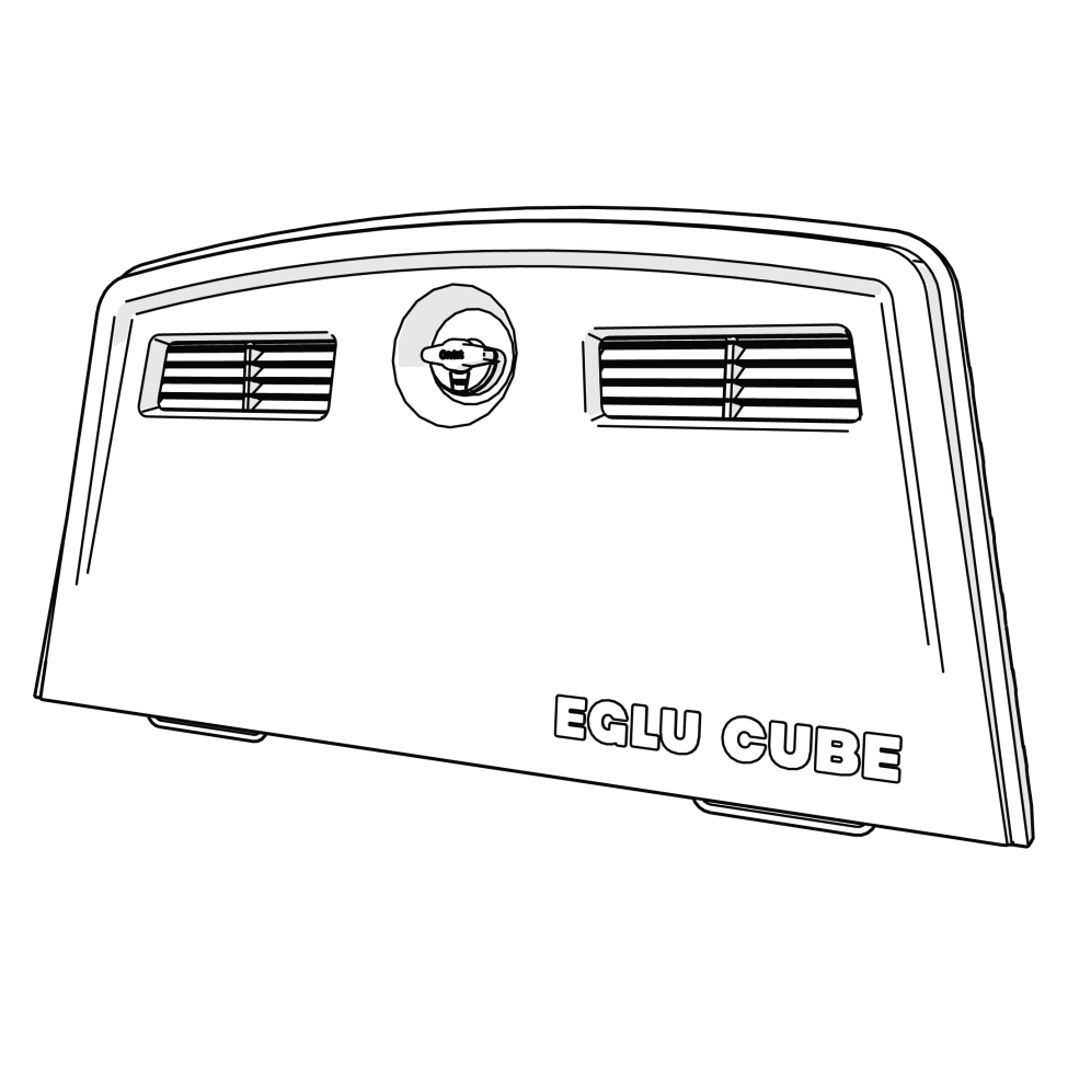 Cube mk2 back door assembly (064.0008)