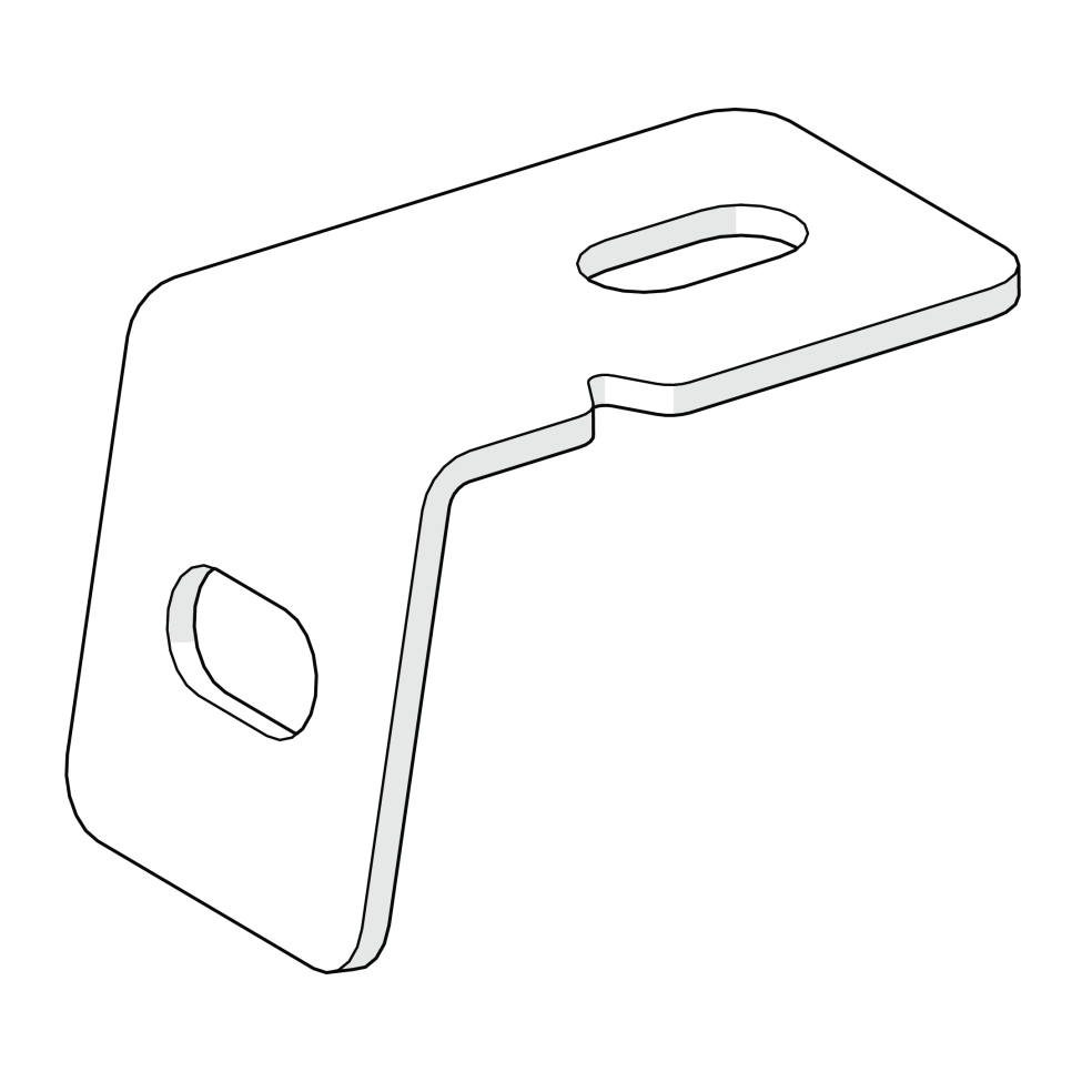 Eglu Cube Mk2 Bracket Side Panel to Roof (064.1023)
