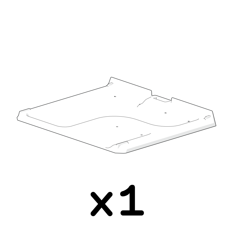 Eglu Go Droppings Tray Purple