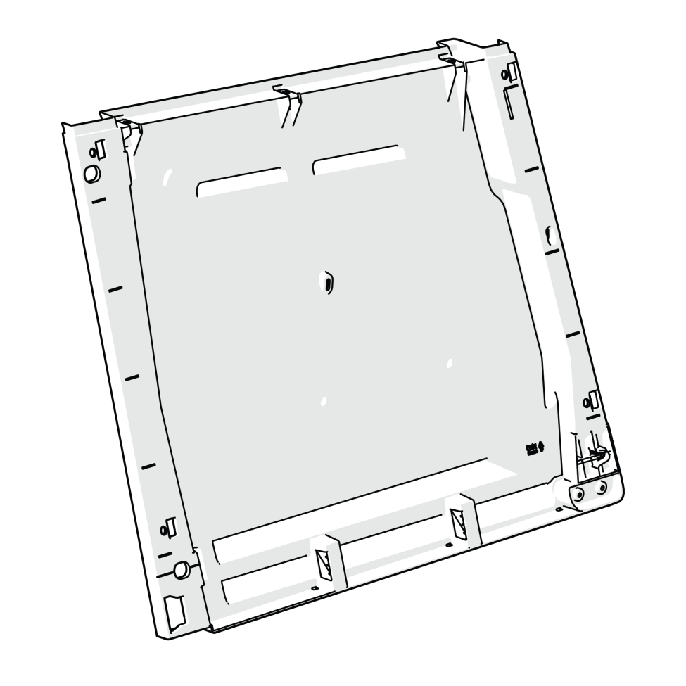 Eglu Go & Eglu Go up side inner panel left assembly (005.0069)