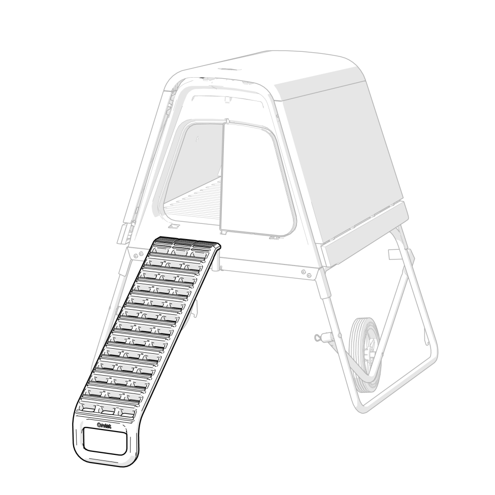 Eglu Go UP Chicken Coop Frame and Ladder