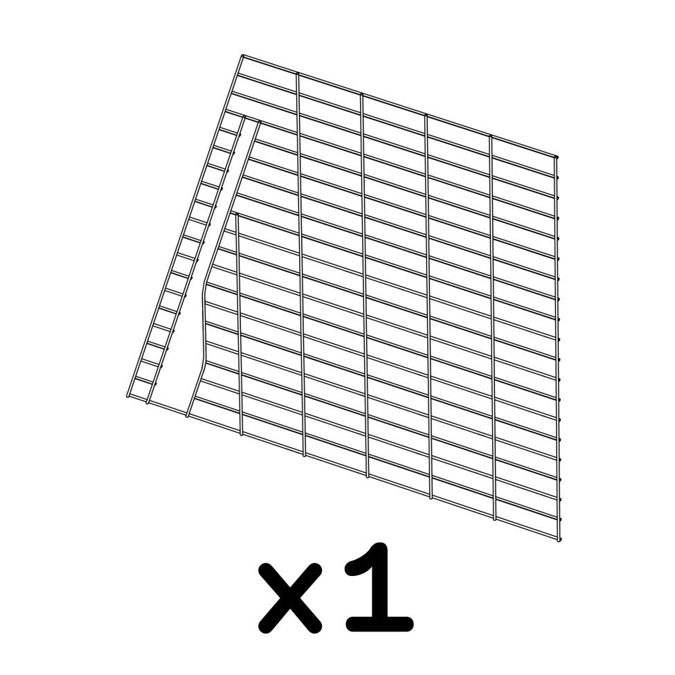 Eglu Go Up Run Panel Back