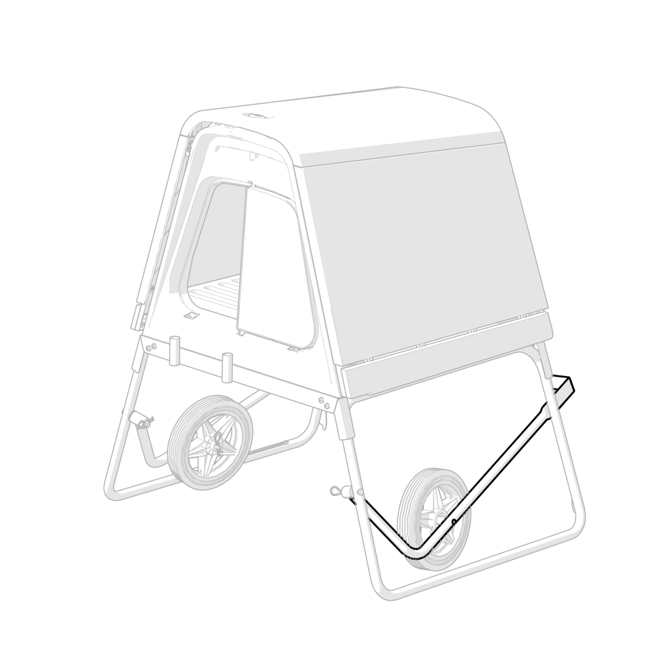 Egly Go UP Wheel Arm Left