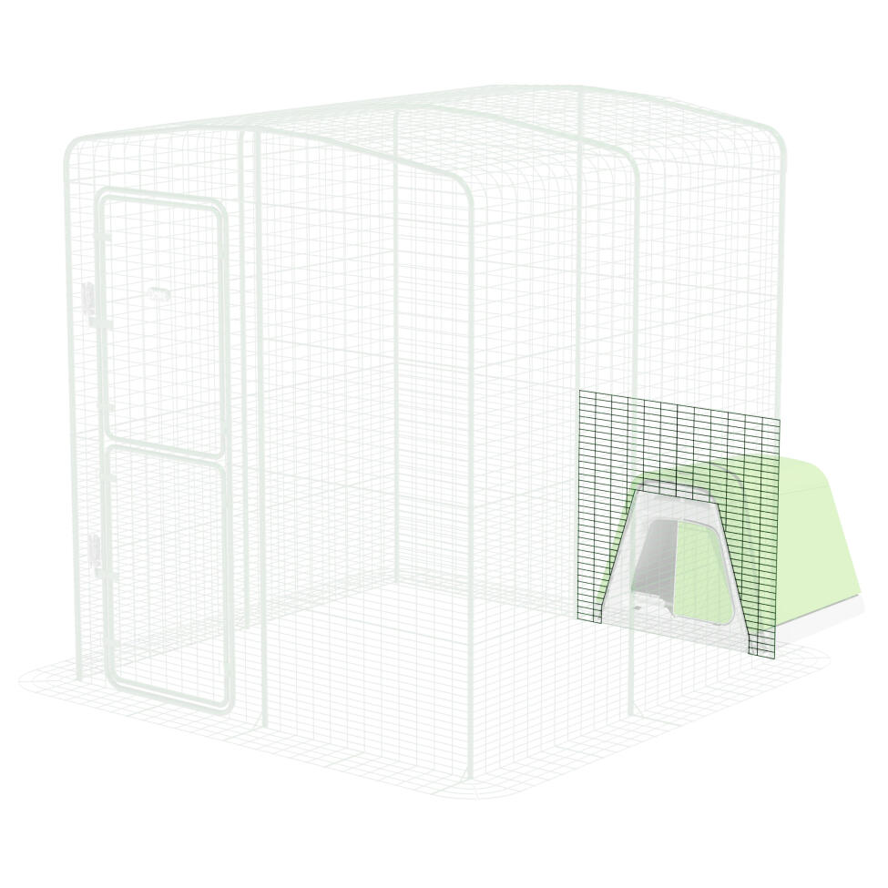 Eglu Go zonder run connection kit