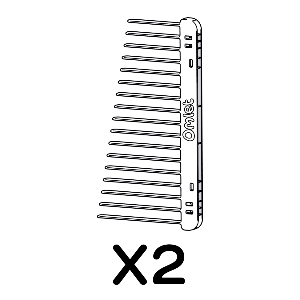 Bagged Wheel Arm Track Guards - Eglu Pro 114.0082