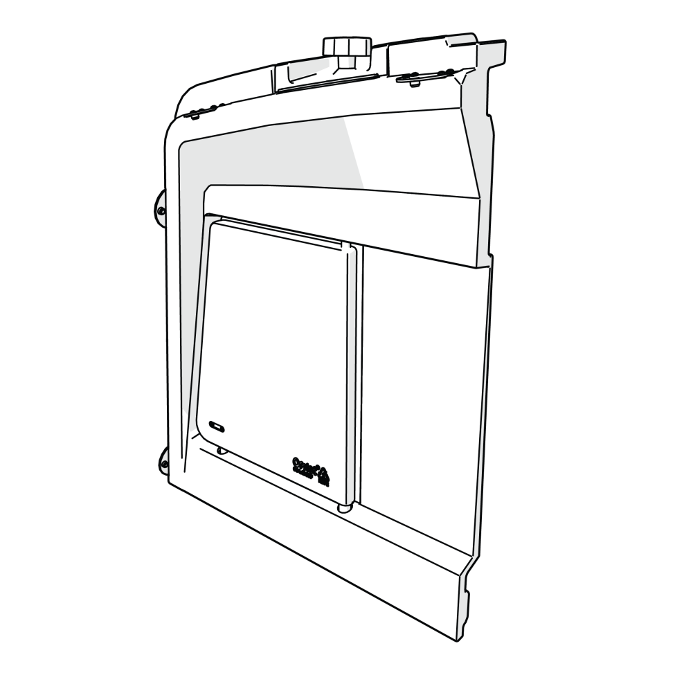 Assemblage du panneau avant droit (114.0041)