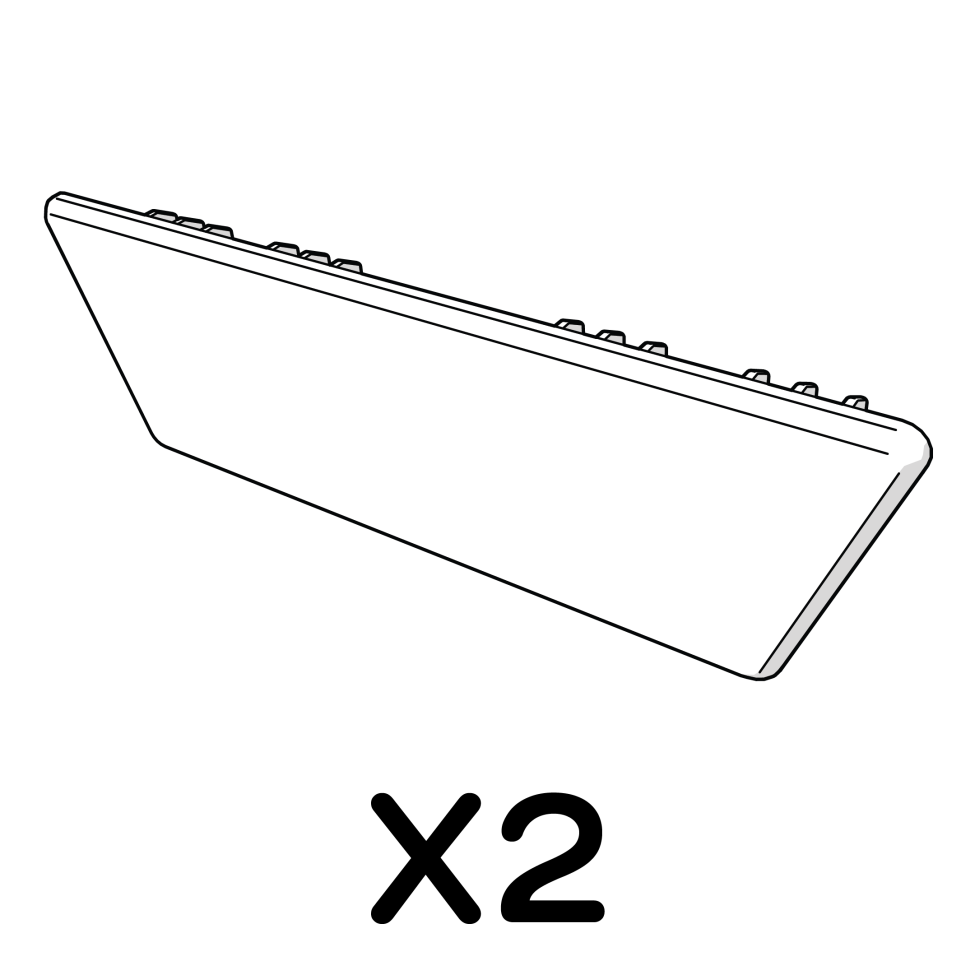 Gutter End Cap 114.1017 x2