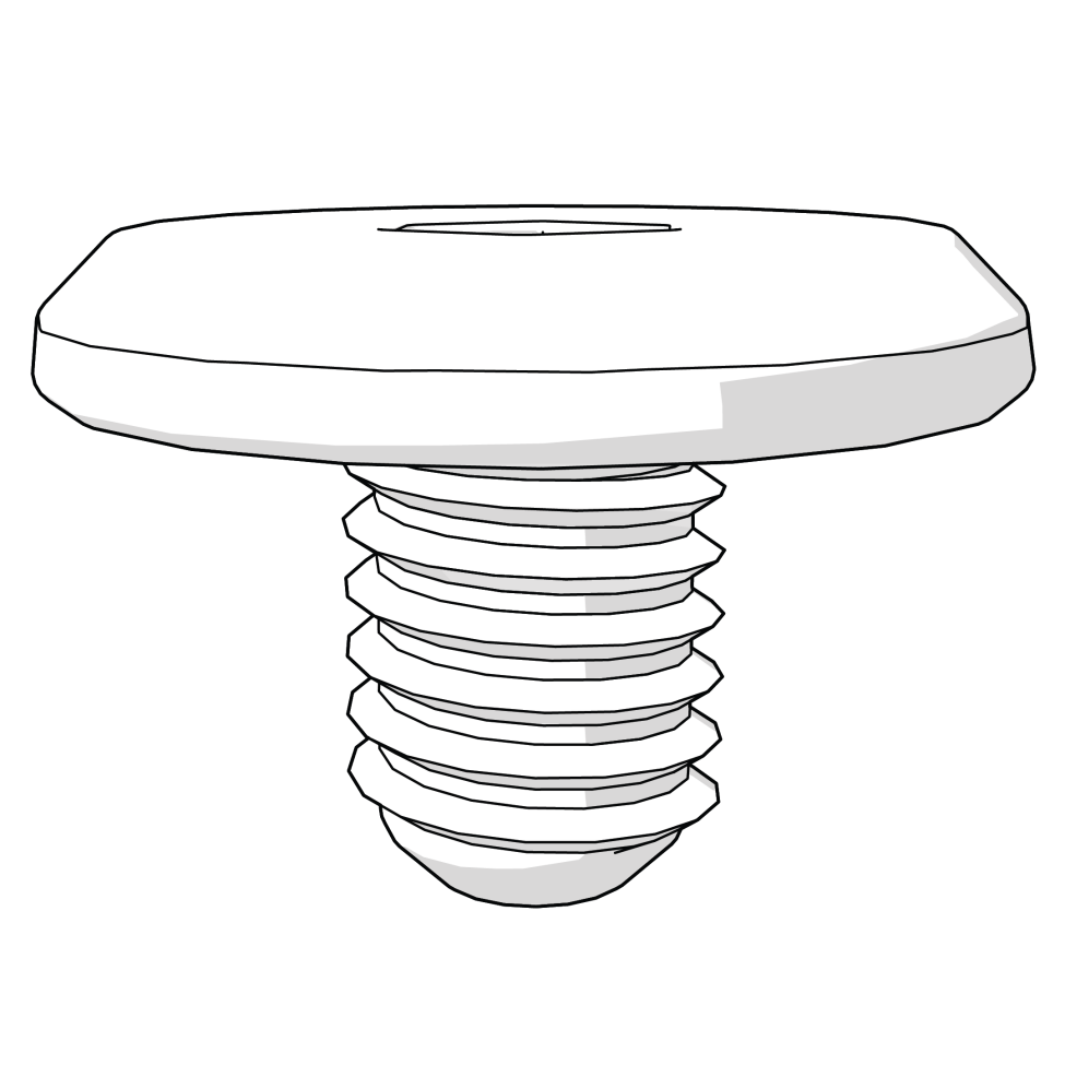 M6 x 8mm Bolt (800.0487)