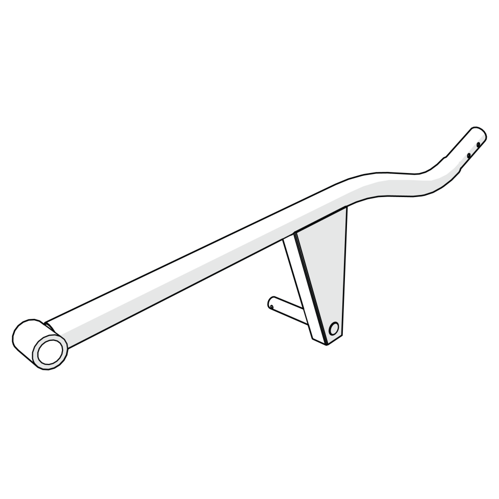 Wheel arm assembly left (114.0047)